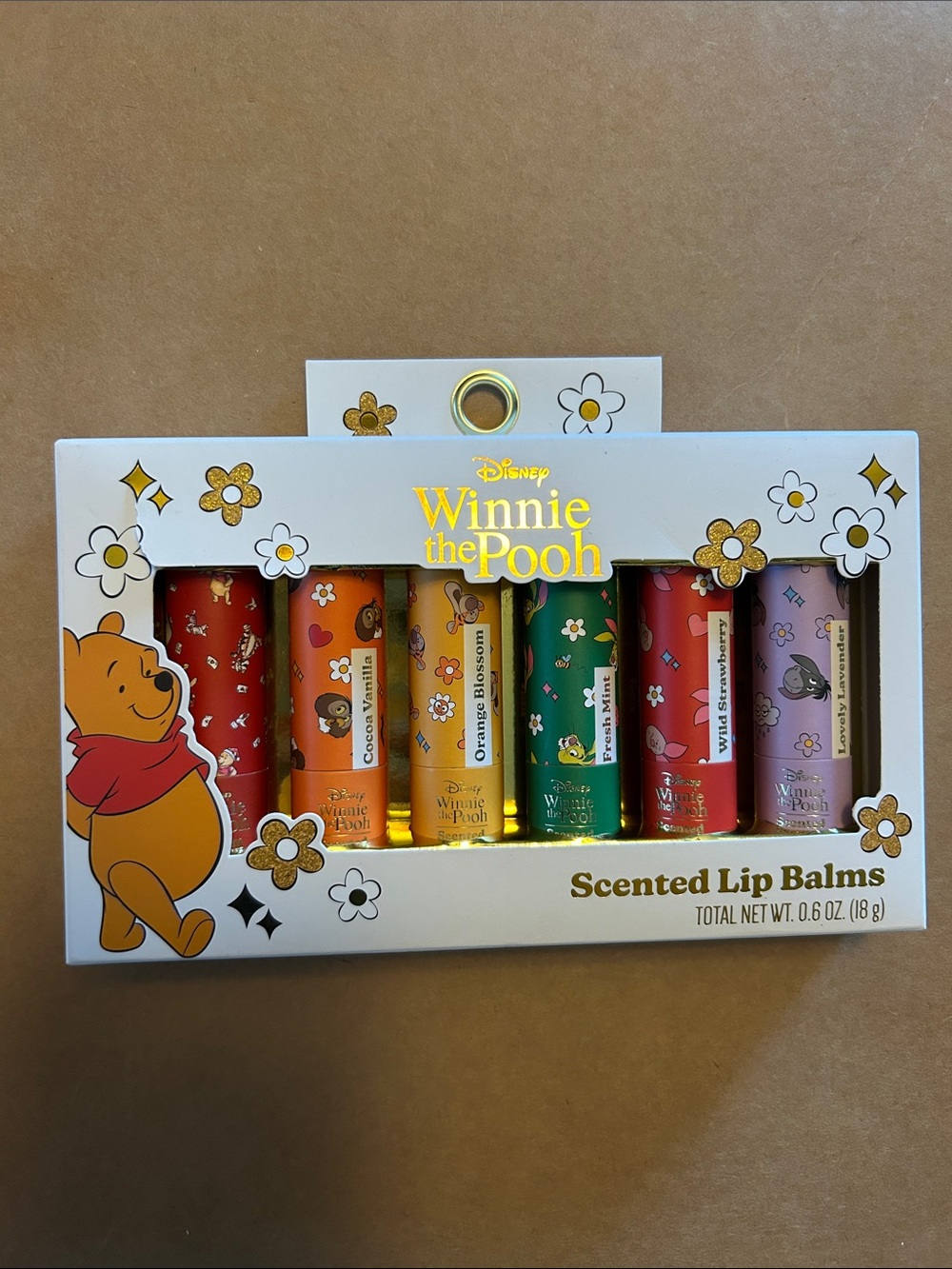 Winnie the Pooh Scented Lip Balm Set